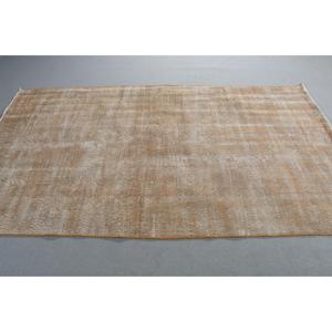 4,7x8,3 ft Rug, Area Turkish Rug, <b>Brown</b> Ombr Rug - Product Image 2