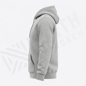Sweat-shirt d'hiver en molleton personnalisé surdimensionné pour homme, 100 % coton de haute qualité, écologique, essentiel du streetwear - Product Image 3