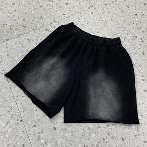 Ropa de calle informal algodón cómodo lavado ácido moda verano deportes pantalones cortos 2025 diseño superior buena calidad pantalones cortos para hombres - Product Image 1