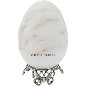 Support de stockage d'oeufs en métal résistant, finition brillante, couleur argent, aspect fantaisie, à un prix impressionnant - Product Image 2