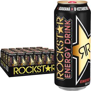 Rockstar Energy Drinks Refreshing Boom Whipped Orange Flavor 16 Oz