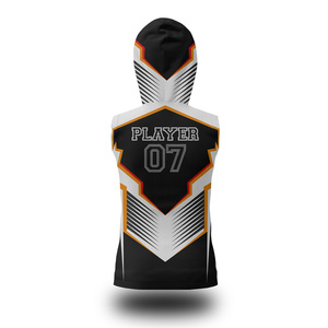 Haute qualité conçu sur mesure professionnel drapeau américain vêtements de football respirant 7V7 7on7 hauts chemises uniforme avant Logo - Product Image 3