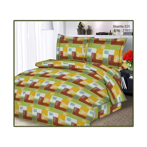 전통적으로 짠 소재 더블 침대 시트 현대 디자인 침대 시트 최저 가격