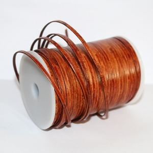 Genuine Flat Leather Laces 5mm 100 Meter Round Pattern Wire Jewelry Findings All Sizes Colors <b>Necklaces</b> Bracelets Jewelry Pieces - Product Image 4