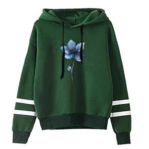 Venta caliente Mujeres Sudadera Tinta Pintura Impreso Casual Jerseys Sudaderas Con Capucha - Product Image 3