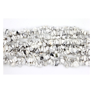 Wholesale Natural <b>Crystal</b> Howlite Metaphysical <b>Chips</b> String Bulk Wholesale Natural Gemstone Beads for Jewelry Making - Product Image 3