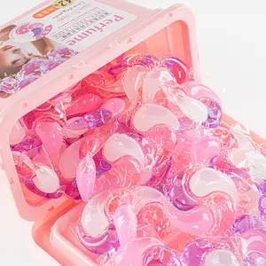 Cherry Blossom Washing Ball Liquid Pods 4 In 1 Apparel Washing Detergent Fragrance Softner Conditioner