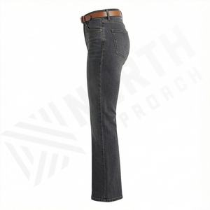 Premium Quality <b>Women's</b> Casual <b>Jeans</b> Pants Latest Design Wholesale Customized Color Size Style ODM Fashion Streetwear Ladies - Product Image 3