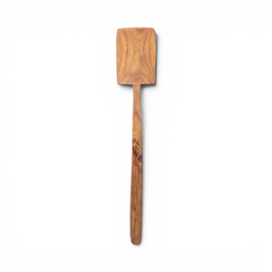 Juego de espátulas de madera para freír y pasta, ecológicas, con mango largo, aptas para lavavajillas, utensilios de cocina para el hogar - Product Image 1