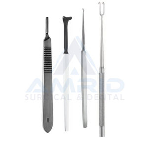 Hot Sale Blepharoplasty Surgery Instruments Set 13 Pcs CE ISO Approved Surgical Instruments - Product Image 4