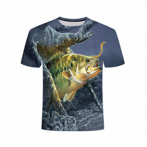 Ropa deportiva sublimada de Etiqueta Privada, camisetas impresas, transpirables, de secado rápido, rendimiento, manga corta, ropa deportiva personalizada, camiseta - Product Image 1