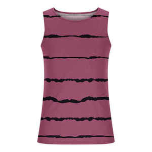 Débardeurs pour hommes en élasthanne/coton faits à la main, tricotés, vêtements de sport musculaire pour la course à pied, respirants, ajustables, style streetwear, tissu 180g - Product Image 1