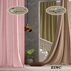 High Quality 100% Polyester Woven Slub Dobby Weave <b>Fabric</b> Styledull Finish Direct From Manufacturer for Curtains - Product Image 1