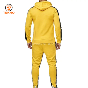 Ropa deportiva para hombre, conjunto de chándal de 2 piezas, chándal de felpa francesa de peso pesado personalizado, ropa de calle, chándales, servicio OEM - Product Image 2
