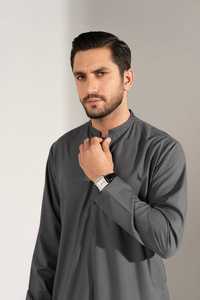 Shalwar Kameez à la mode pour hommes mariage Kurta Designer Costumes Panjabi pour hommes - Product Image 4