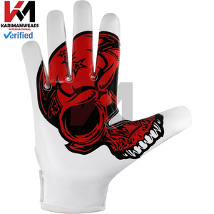 ผู้ผลิตชั้นนำ จัดหาถุงมืออเมริกันฟุตบอลแบบกำหนดเองพร้อมโลโก้  ถุงมือกันลื่นอย่างมืออาชีพ สวมใส่สบายในสภาพอากาศหนาวเย็น - Product Image 4