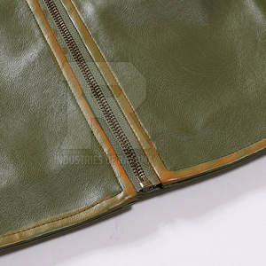 Chaqueta de Cuero para Hombre, Corte Clásico, Cuero Suave, Prenda Exterior Elegante, Chaqueta de Cuero Moderna de Inspiración Vintage - Product Image 5