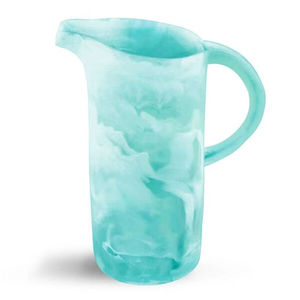 Pichet en résine fabriqué à la main élégant moderne léger durable élégant récipient à boissons parfait pour la maison ou un usage cadeau - Product Image 1