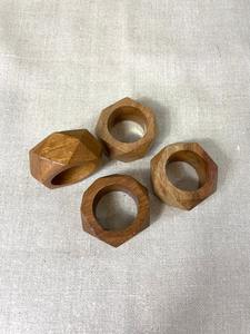 Accueil Artisanat Exportations Ferme Perles Rond De Serviette À La Main En Bois Perle Serviette Anneaux Décor Serviette Anneaux Mariages Maison Restaurant - Product Image 6