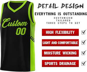 Uniforme de basket-ball de haute qualité pour hommes, ensemble de maillots à manches courtes avec techniques imprimées de conception OEM disponibles à la vente - Product Image 6