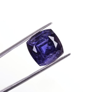 100% naturel Iolite à facettes coussin coupe pierre précieuse en vrac pour bague de fiançailles Iolite bleu de qualité supérieure pour la fabrication de bijoux utilisation OEM en vrac - Product Image 3