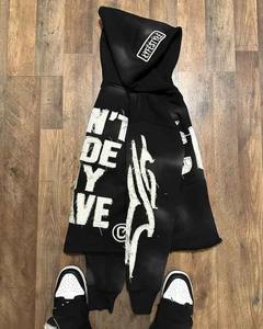 สไตล์ยอดนิยม-เสื้อผ้าผู้ชาย-ปรับแต่งโลโก้ได้ทุกเพศเสื้อสวมหัวและซิปขึ้น - Product Image 2