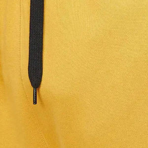 Pantalones Deportivos Ajustados para Hombre, Cintura Alta, Color Amarillo Personalizado, Joggers de Felpa con Patrón Apilado, Buena Calidad, Venta al por Mayor - Product Image 6