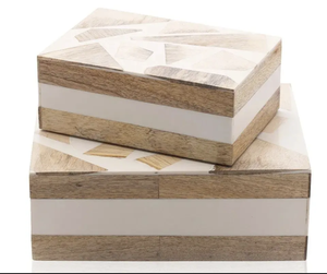 Elegante joyero con incrustaciones de hueso con solución de almacenamiento de exportación internacional global para sus piezas preciosas - Product Image 3