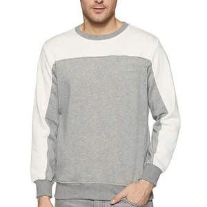 Sudadera con Capucha Extra Grande para Hombre, Otoño, 100% Algodón, Diseño Sólido, Tela de Felpa, Cierre de Cremallera Frontal, con Logotipo - Product Image 5