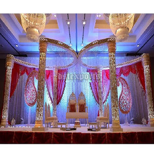 มณฑปแต่งงานแบบดั้งเดิมสีขาวสุดงดงามสำหรับตกแต่งงานแต่งงาน  มณฑปแต่งงานแบบเอเชียที่งดงาม นิวซีแลนด์ - Product Image 1