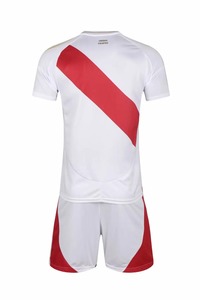 Conjunto deportivo para niños niño niña Camisa de fanáticos peruanos Ropa de entrenamiento hombres y niños juegos kits de fútbol Uniformes de ocio - Product Image 3