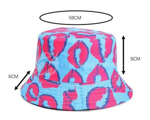 Sombrero de Pescador Unisex de Moda Hip Hop, Transpirable, con Parches Personalizados, Lazos, Impresión Digital, Protección Solar, para Playa y Pesca - Product Image 4