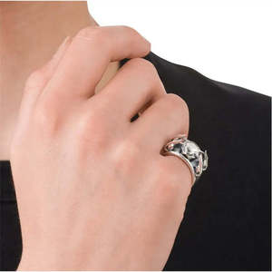 Bague Pokémon Metalosse Metagross – Bijou Métallique Élégant pour Occasions Cadeaux - Product Image 2