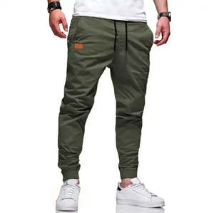 <b>Workwear</b> Casual Drawstring Joggers New Seasons Winter High Quality <b>Men's</b> Waterproof 100% Cotton Joggers - Product Image 4