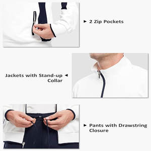 Nuevo chándal de moda para hombre, chándal personalizado para correr para hombre, conjunto de 2 piezas de secado rápido de alta calidad para hombre, chándal barato personalizado - Product Image 4