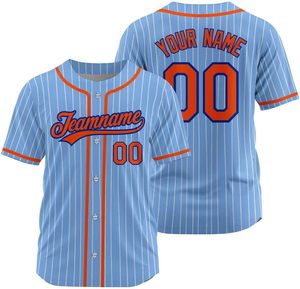 Jersey de béisbol directo de fábrica Servicio OEM para clubes deportivos Diseño personalizado sublimado y ajuste Atlético cómodo - Product Image 1