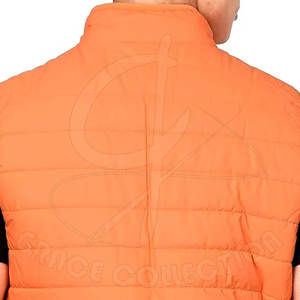 Ropa deportiva, chalecos acolchados cómodos para hombres, chalecos acolchados a prueba de viento con tela de poliéster 100% personalizable - Product Image 6