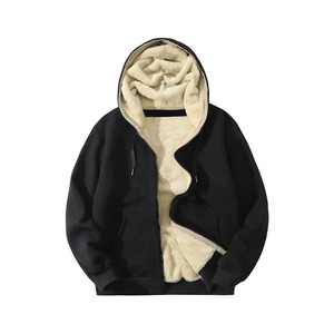 Sweat-shirts à capuche de haute qualité, logo personnalisable OEM, sweat-shirts à capuche très demandés, motif uni, deux tons, vêtements pour hommes - Product Image 3