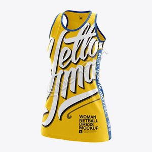 Top Selling Custom Blue <b>Plus</b> <b>Size</b> Sublimation Cheap Netball Dress Uniforms <b>Skirt</b> Dress Sublimation Sportswear Netball Uniform - Product Image 5