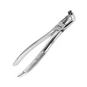 Pinzas de extracción de dientes molares superiores Agarre de diamante Nuevo dentista Pinzas de extracción dental antideslizantes Sombra de color plateado - Product Image 1