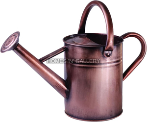 Copper Watering Can For Gardening Durable Finish Metal Plant Waterer watering can for garden metal garden tools - Product Image 1