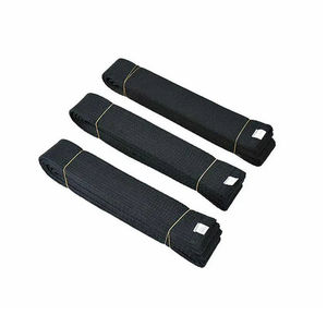 Ceintures de karaté personnalisées avec nom, design sur mesure, face avant souple, durables, en spandex/polyester, séchage rapide, respirantes, unisexes, pour adultes, arts martiaux - Product Image 2