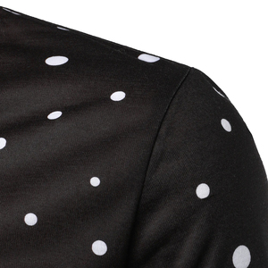 2025 último diseño de lona transpirable para camiseta Polo de alta calidad OEM moda hecha en fábrica para hombres y mujeres patrón impreso - Product Image 4