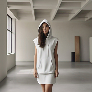 Sin mangas Fitness Wear Yoga Hood Tops Sudadera con capucha Mujer Ligero Gimnasio Entrenamiento Chaleco Suelto Yoga Sudadera con capucha Sin mangas Señoras - Product Image 3