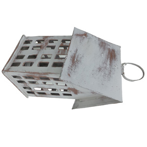 Bougeoir en métal décoratif pour la maison porte-bougie en nickel rugueux pour Noël et décoration de table - Product Image 4