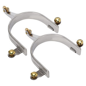 Servicio OEM ODM Espuelas de Caballo de Acero Inoxidable/Acero al Carbono/Latón - Diseño Clásico Resistente a la Corrosión para Profesionales - Product Image 1