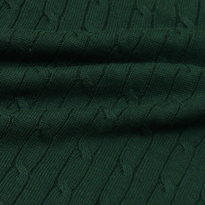 Polo en tricot côtelé pour homme, coton premium, tricotage, manches courtes, texture classique, coupe décontractée, vêtements élégants - Product Image 3