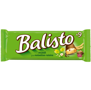 Balisto Muesli Mix Pâte Solide Céréales Granola Bar avec Bonbons Biscuit Noix-8 Barres Budget-Friendly Prix - Product Image 4