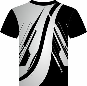 เสื้อยืดสำหรับผู้ชายเสื้อยืดผ้าโพลีเอสเตอร์คอวีสำหรับ100% พิมพ์ซับลิเมอร์180/190สต็อกสินค้าตามสั่ง - Product Image 2