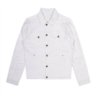 Conjunto de Pantalones y Chaqueta de Mezclilla para Hombre, Estilo Hip Hop, Invierno, Calidad Premium, 100% Algodón, Transpirable, Colores Personalizados, Todas las Tallas, Venta al Por Mayor, Precio Bajo - Product Image 6